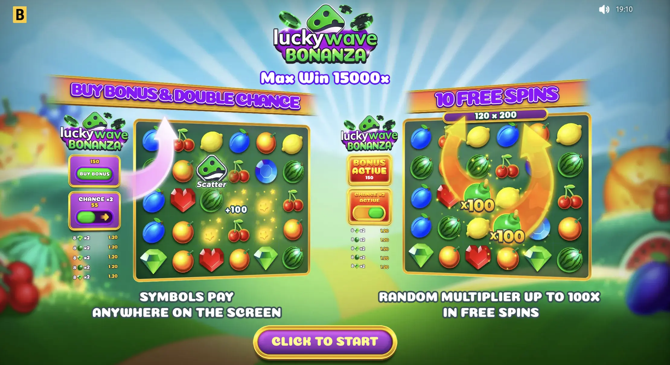 luckywave casino slots in demo